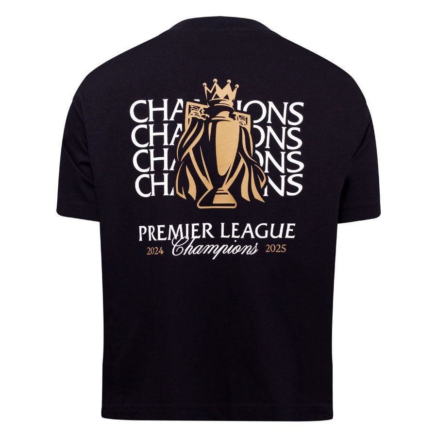 Liverpool Oversized T-Shirt Champions Trophy - Black/Gold - Men's-SoccerKits Hub | Buy Soccer Jerseys Online